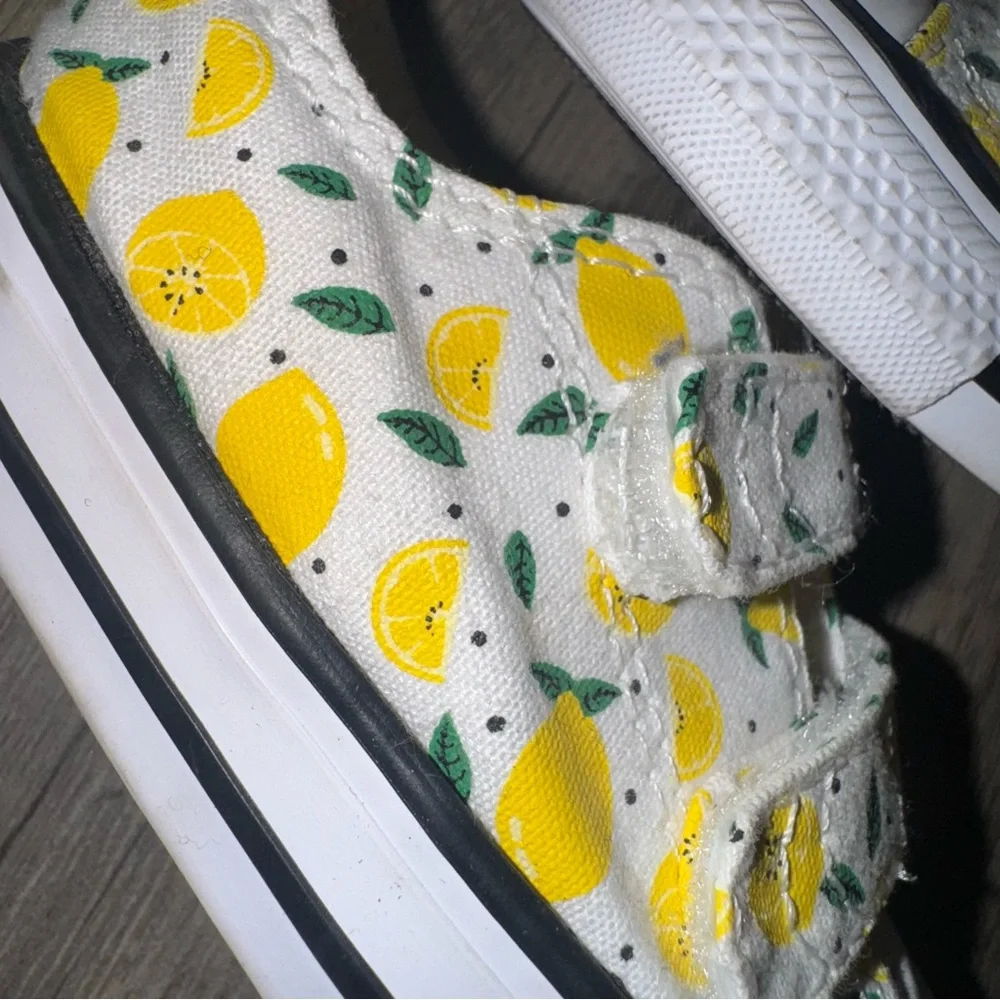 Converse Kids Lemon Pattern Sneakers